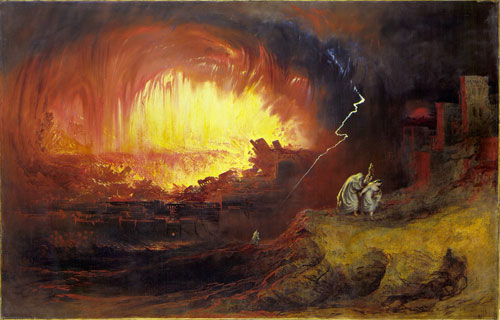 The Destruction of Sodom and Gomorrah, John Martin, 1852