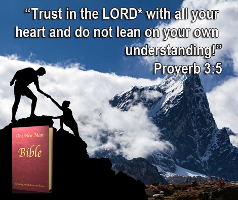 One New Man Daily Word : Proverb 3:5
