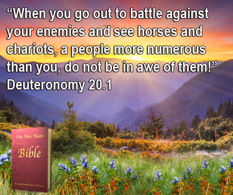 One New Man Daily Word : Deuteronomy 20.1