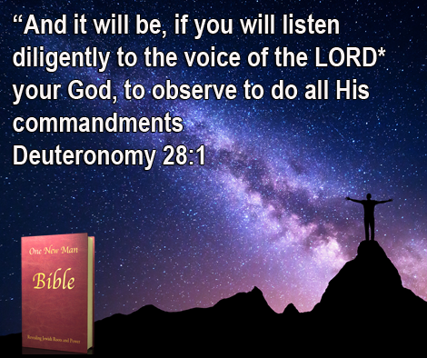 One New Man Daily Word : Deuteronomy 28.1