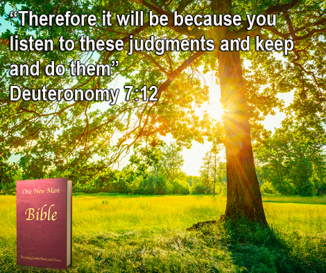 One New Man Daily Word : Deuteronomy 7:12